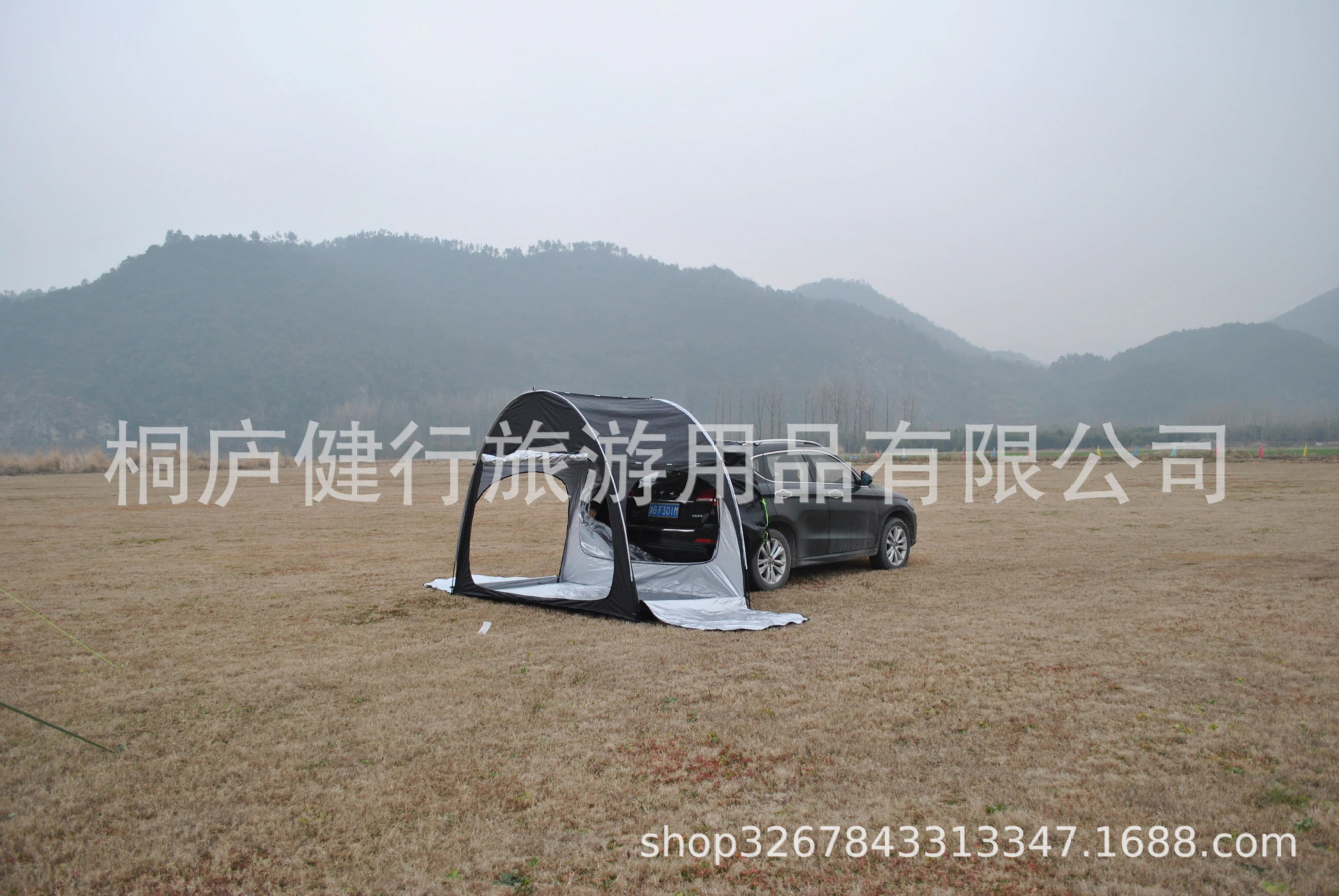 Cheap Goat Tents Outdoor Car Trunk Tent Sunshade Rainproof Tailgate Shade Awning Tent For SUV Car Self Driving Tour Barbecue Camping Tool   